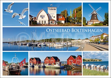 Postkarte Ostseebad Boltenhagen 